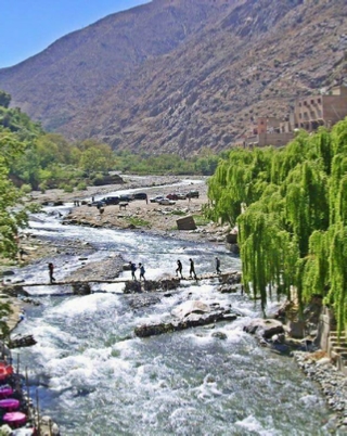 private Marrakech day trip to Ourika valley,guided Atlas mountains excursion in Ourika and Setti fatma